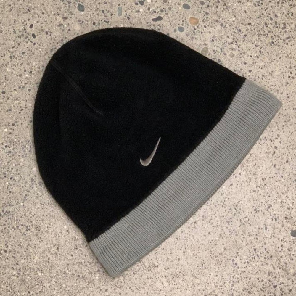 Vintage Black/Gray Nike Beanie